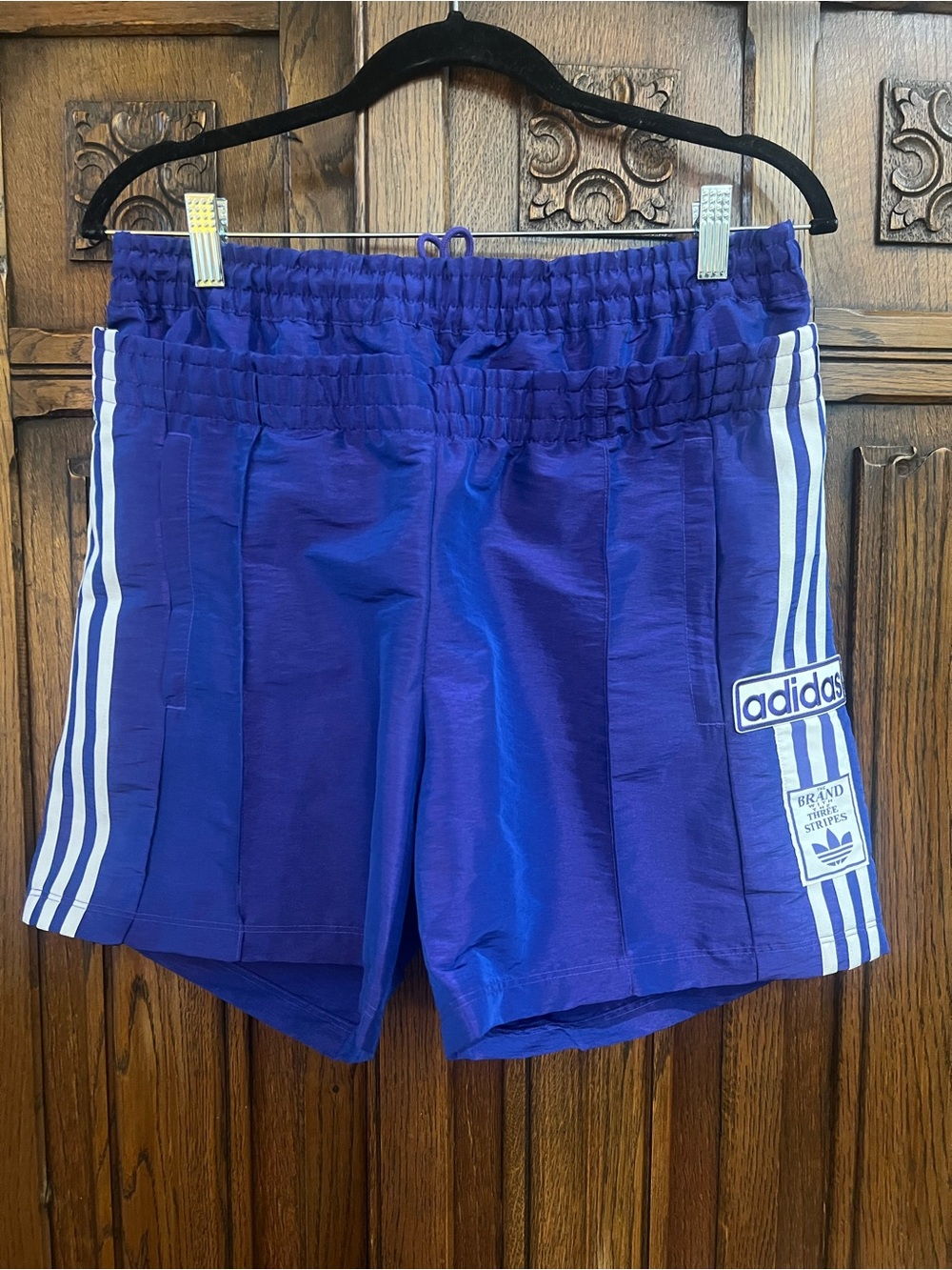 Adidas Always Original Double Waistband Shorts Size Med | Y2K Retro Streetwear